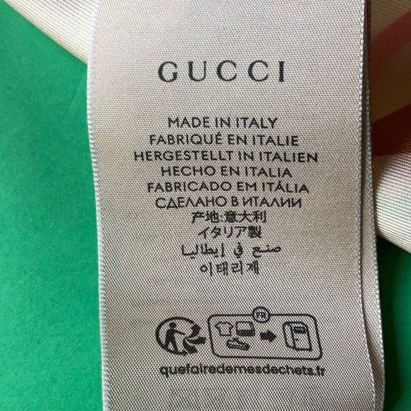 🍦 GUCCI ICE CREAM SCARF 🍦NWT 🍦 - Picture 13 of 16